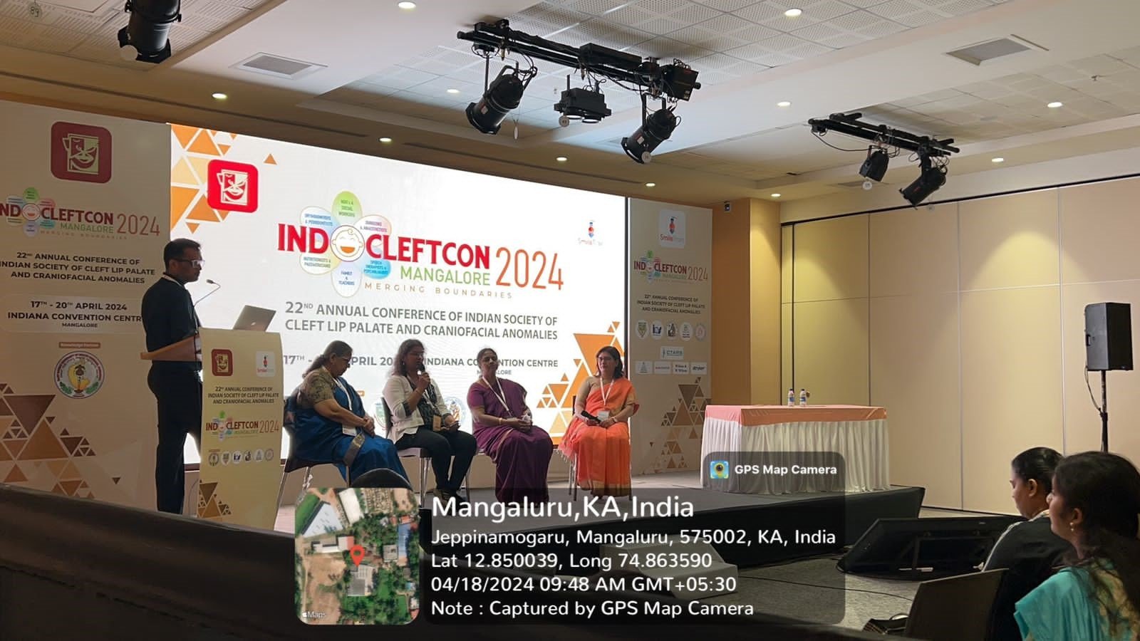 Dr. Aarti Waknis, Professor in Speech Language Pathology and Vice Principal, Bharati Vidyapeeth(DU) School of Audiology and Speech Language Pathology at INDOCLEFTCON