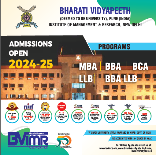 Admission Brochure - 2024, BVIMR New Delhi