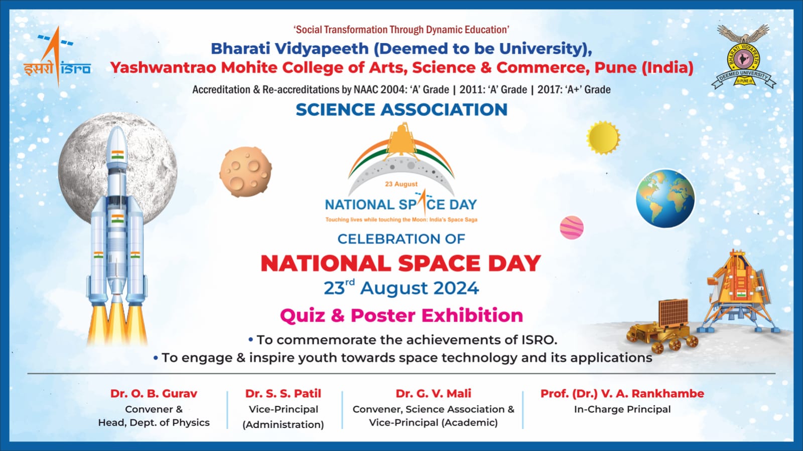 Celebration of National Space Day 2024